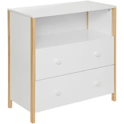 COMMODE KIMA BLANC BOIS