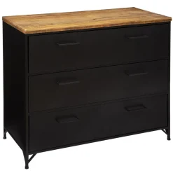 COMMODE 3 TIROIRS CIERNA D.90X44.5X80CM