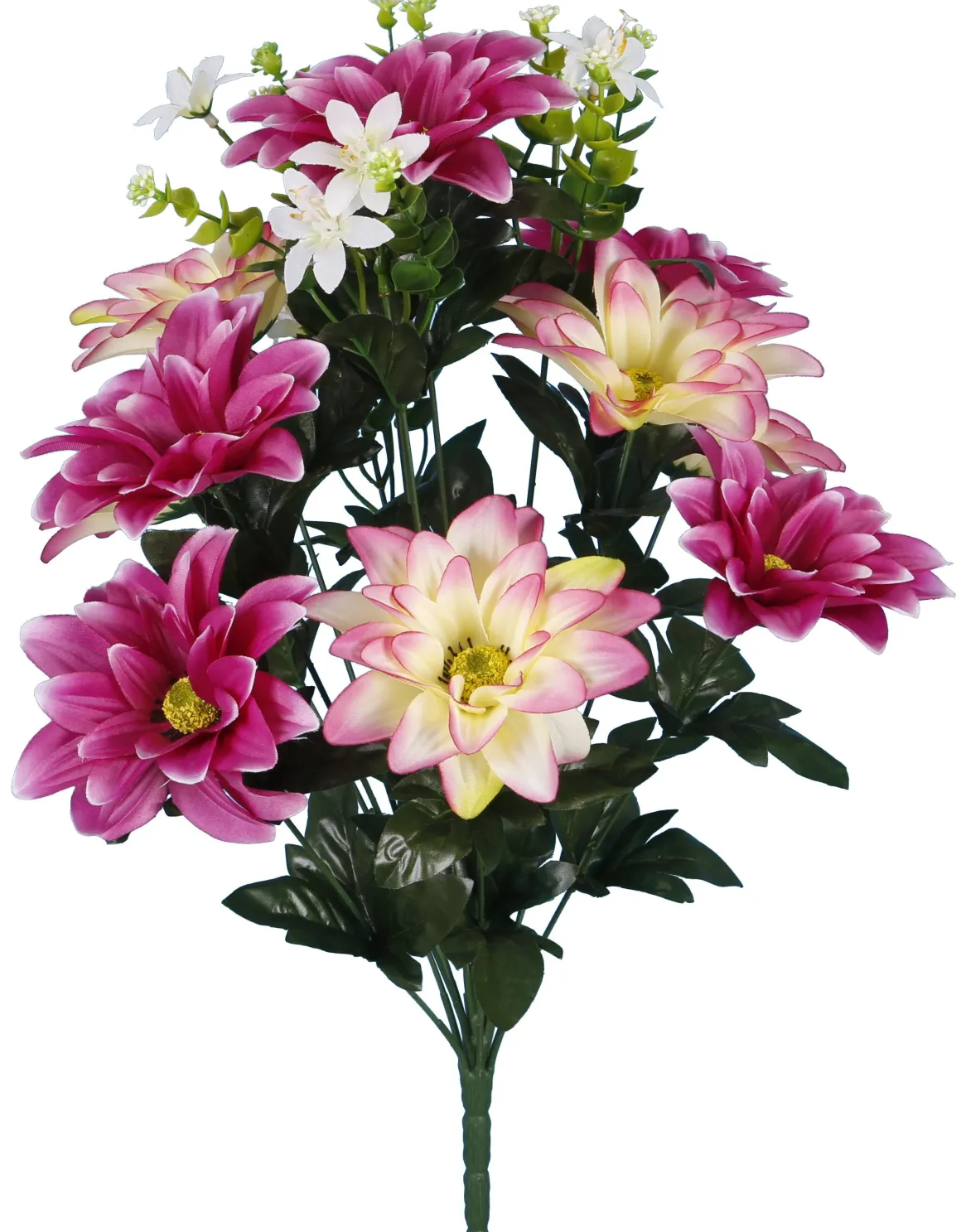 COMPOSITION BOUQUET VIOLET H.57CM
