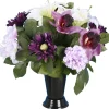 CONE LYS GERBERA SOUCI ORCHIDEE