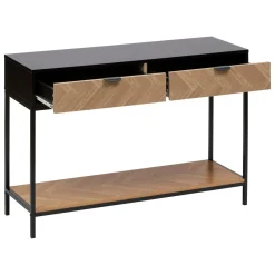 CONSOLE CHEVRONS D.110X35X75CM