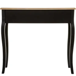CONSOLE 2 TIROIRS NOIR CHRYSA