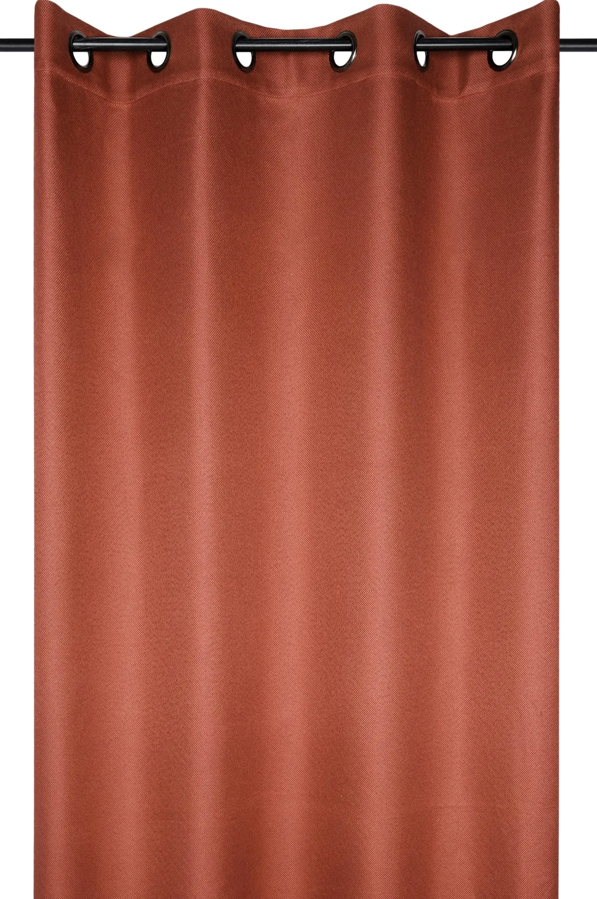 COPENHAGUE RIDEAU OCCULTANT 140X180CM TERRACOTTA