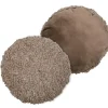 COSYLIFE COUSSIN ROND 40CM TAUPE