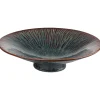 COUPE EMAIL REACTIF EFFET CORAIL BLEU MARRON 23CM