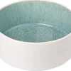 COUPELLE PORCELAINE EMAIL REACTIF EXTERIEUR BLANC MAT 16CM