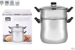 COUSCOUSSIER INOX 12L INDUCTION