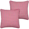 COUSSIN BARDOT ROUGE 45X45CM