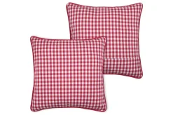 COUSSIN BARDOT ROUGE 45X45CM