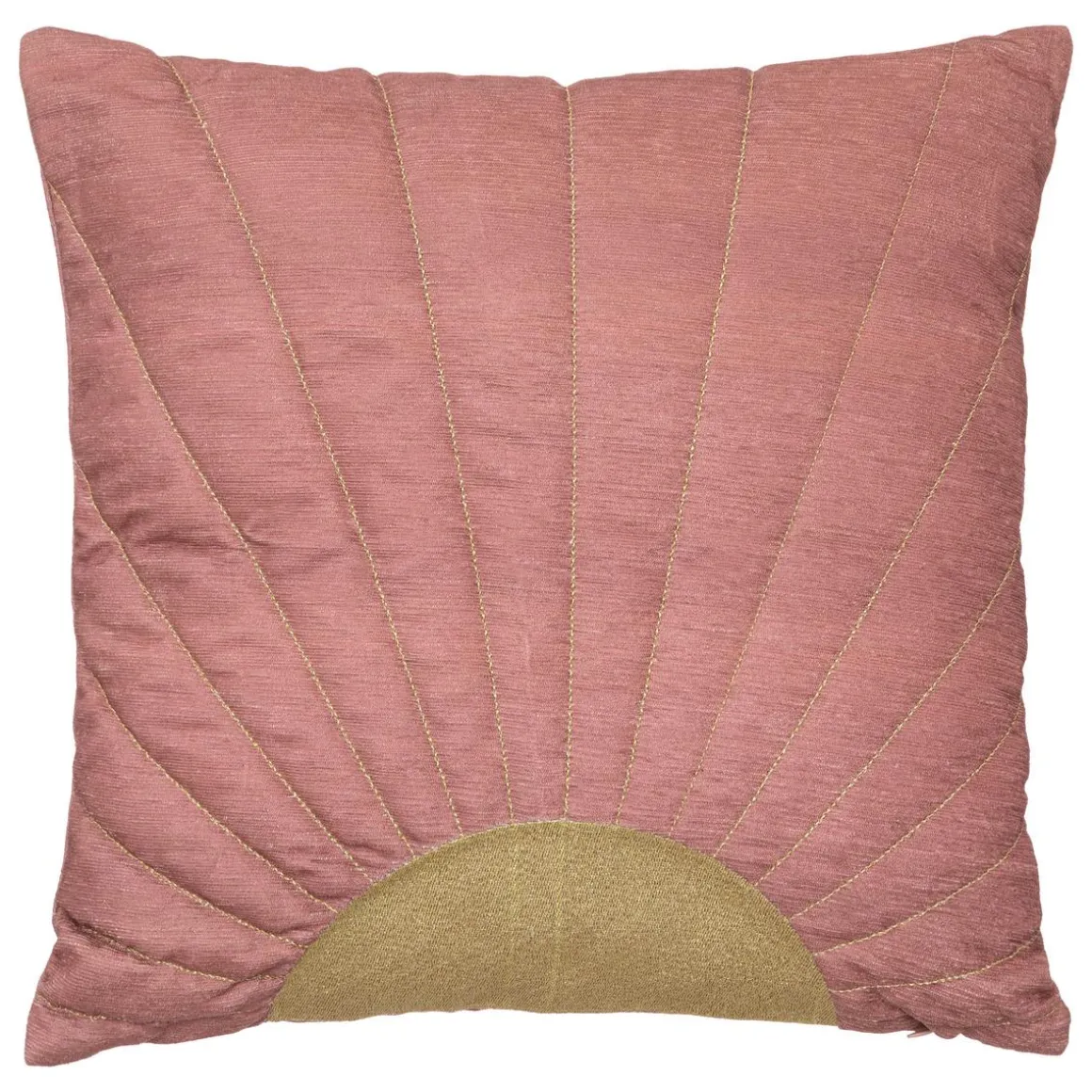 COUSSIN BRODE LUREX COLLECTIONNEUR ROSE 40X40CM