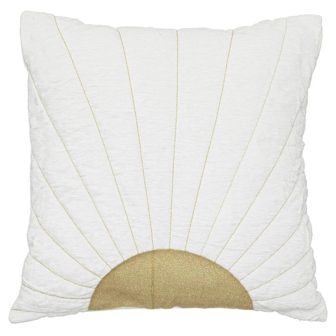 COUSSIN BRODE LUREX COLLECTIONNEUR IVOIRE 40X40CM