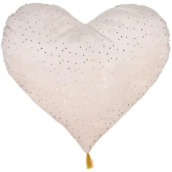 COUSSIN COEUR ROSE