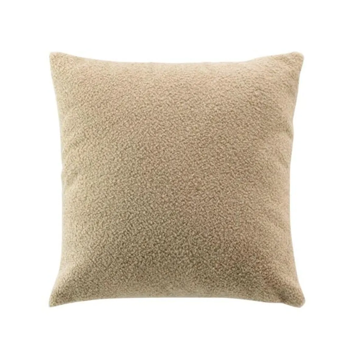COUSSIN DEHOUSSABLE 45X45CM BOUCLETTE UNIE WOOLY BEIGE