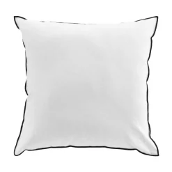 COUSSIN DEHOUSSABLE 50X50CM COTON UNI MISTRALINE BLANC