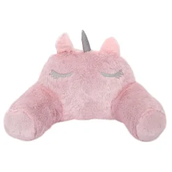 COUSSIN DE LECTURE LOMBAIRE LICORNE 55X35CM