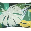 COUSSIN DEPERLANT IMPRIME FEUILLES 40X60CM