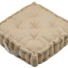 COUSSIN DE SOL JOSEPHA JUTE 45X45X10CM