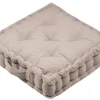 COUSSIN DE SOL MONACO NATUREL 50X50X10CM
