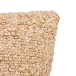 COUSSIN EFFET LAINE VOLNA CARAMEL 45X45CM