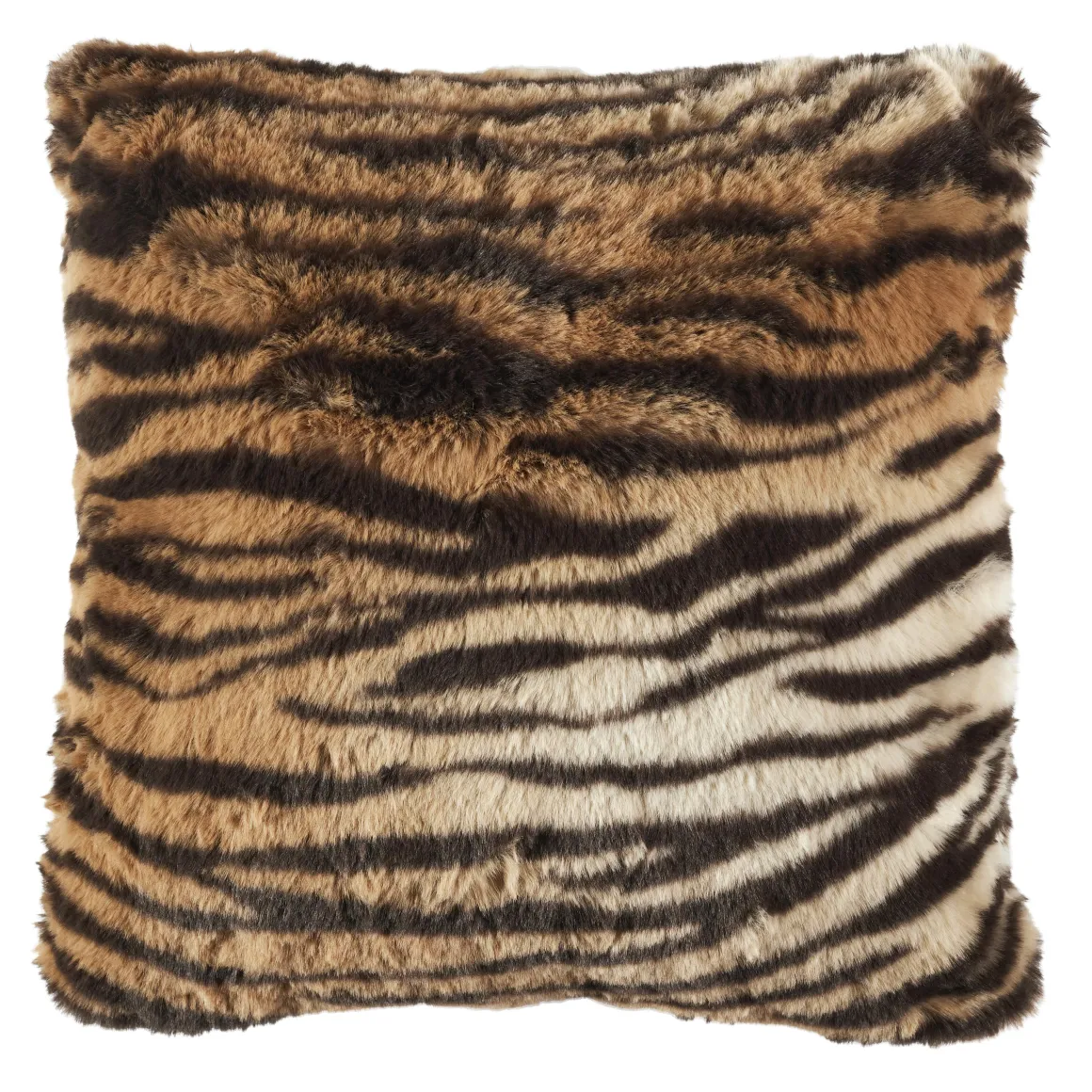 COUSSIN EFFET PEAU BETE TIGRE