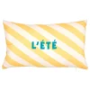 COUSSIN EXTERIEUR L ETE JAUNE 30X50CM
