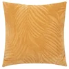 COUSSIN FLANEL BRUSH ZOA OCRE 40X40CM