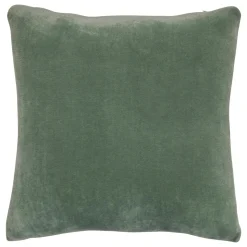 COUSSIN FLANELLE UNI CELADON 38X38CM