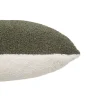 COUSSIN FOURRURE BOUCLETTE JAIKO KAKI 40X40CM