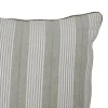 COUSSIN GROOVE RAYE VERT 38X58CM