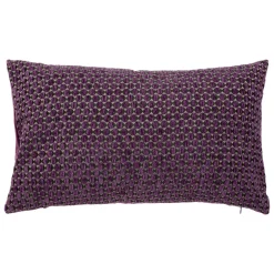 COUSSIN JACQUARD CHENILLE ZAIKA VIOLET 30X50CM