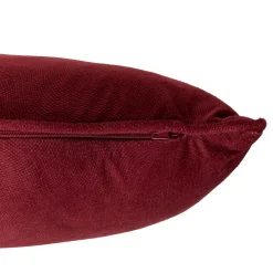 COUSSIN LILOU ROUGE GRENAT 30X50CM