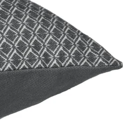 COUSSIN MOTIF OTTO GRIS 30X50CM
