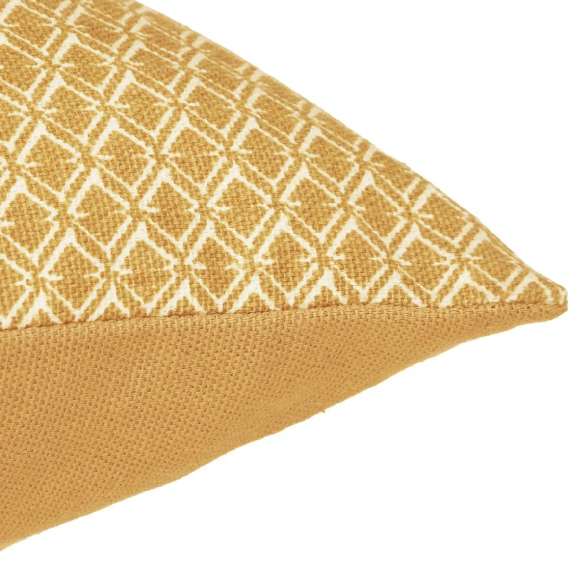 COUSSIN MOTIF OTTO OCRE 38X38CM