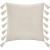 COUSSIN POMPON GYPSY IVOIRE 50X50CM