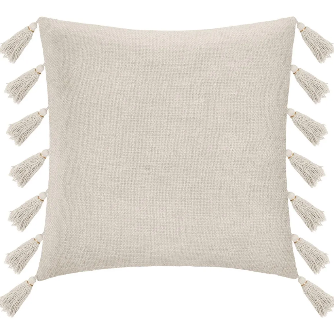 COUSSIN POMPON GYPSY IVOIRE 50X50CM