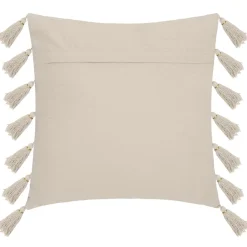 COUSSIN POMPON GYPSY IVOIRE 50X50CM