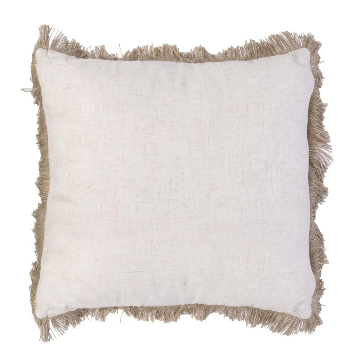 COUSSIN RAPHIA NATUREL DEHOUSSABLE 40X40CM