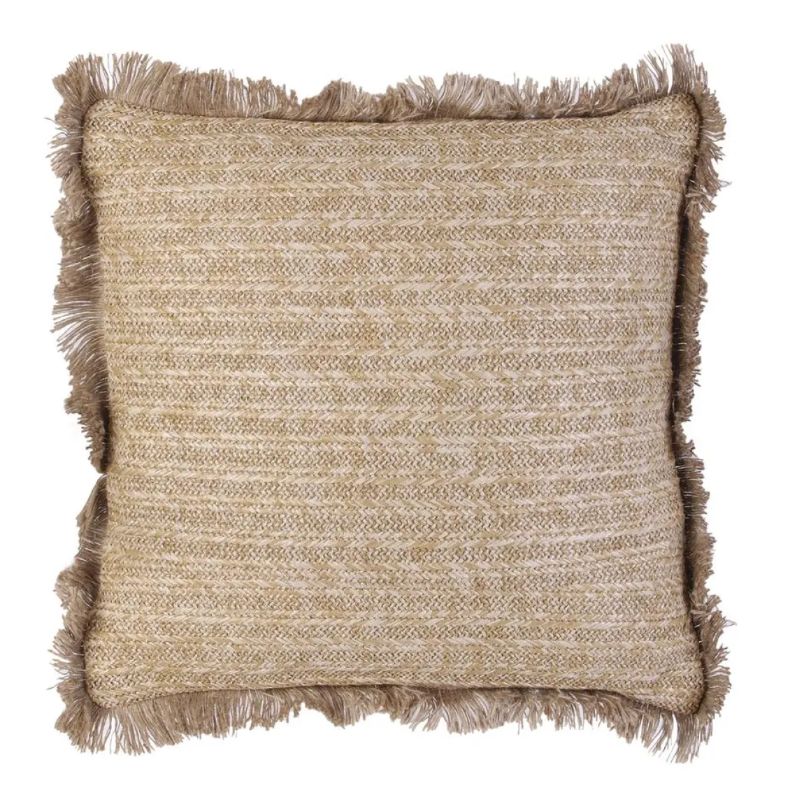 COUSSIN RAPHIA NATUREL DEHOUSSABLE 40X40CM