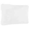 COUSSIN RECTANGLE FOURRURE BLANC 30X45CM