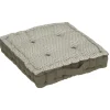 COUSSIN SOL OTTO KAKI 40X40X8CM
