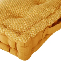 COUSSIN SOL OTTO OCRE 40X40X8CM