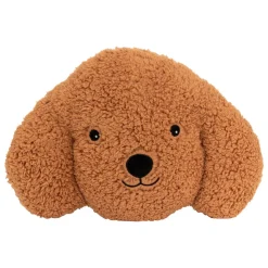 COUSSIN TETE CHIEN BOUCLETTE SCOTT 40X40CM