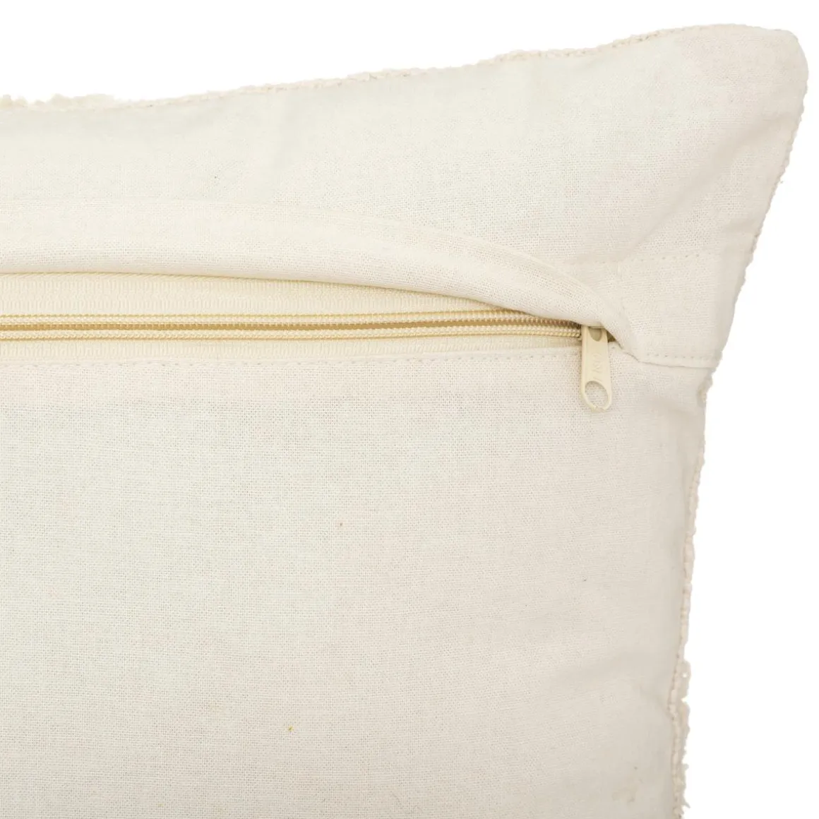 COUSSIN TUFTE INCA IVOIRE 40X40CM