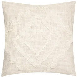 COUSSIN TUFTE INCA IVOIRE 40X40CM