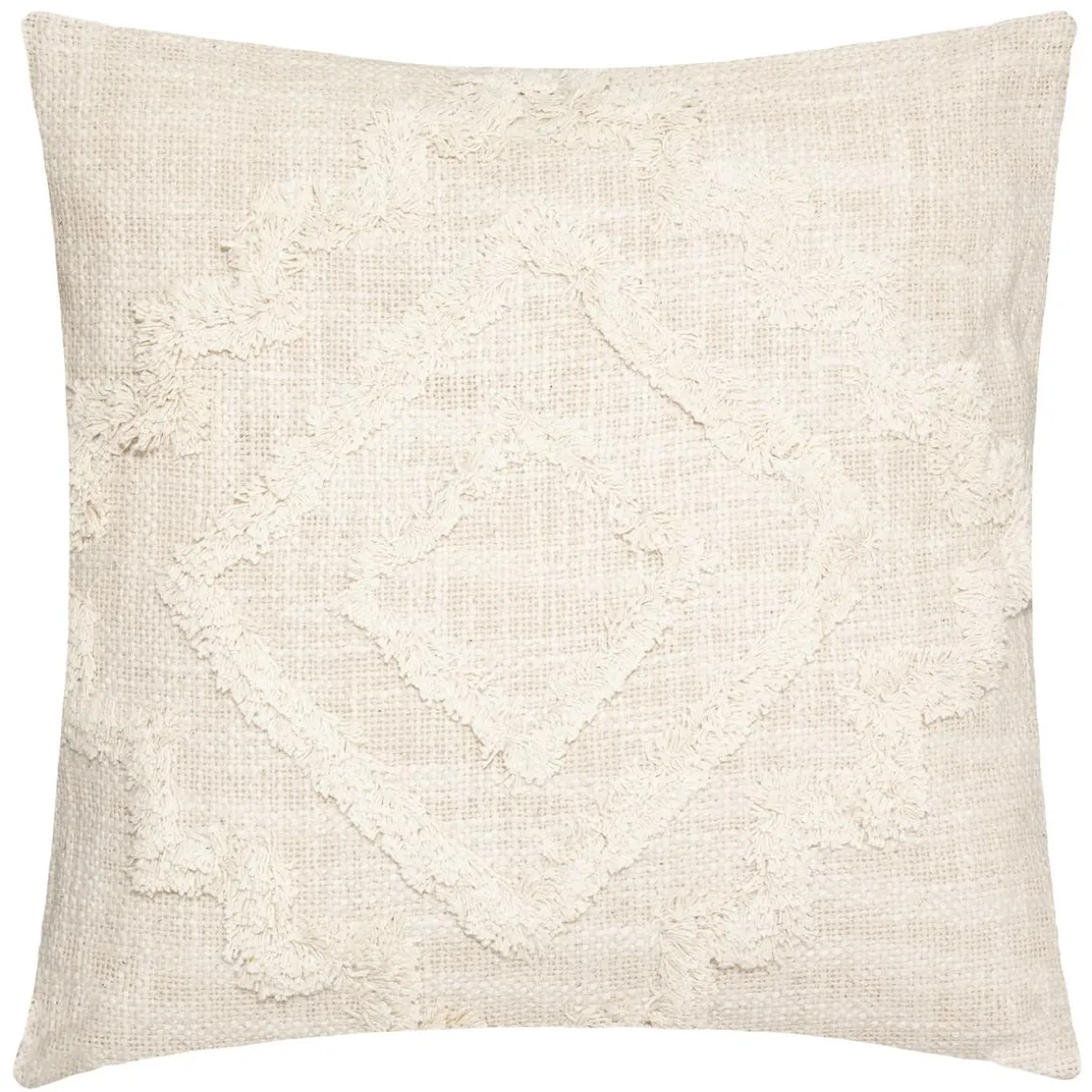 COUSSIN TUFTE INCA IVOIRE 40X40CM