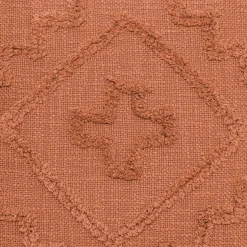 COUSSIN TUFTE INCA TERRACOTTA 40X40CM