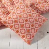 COUSSIN 40X40CM CARREAU CIMENT ROSE