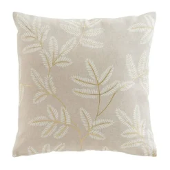 COUSSIN 50X50CM COTON POLYESTER IMPRIME METAL. ALTEA