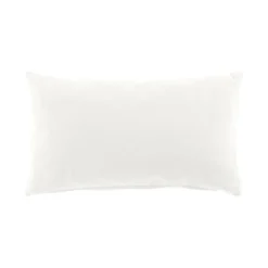 COUSSIN 30X50CM COTON TWILY BLANC