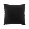 COUSSIN 45X45CM COTON TWILY NOIR